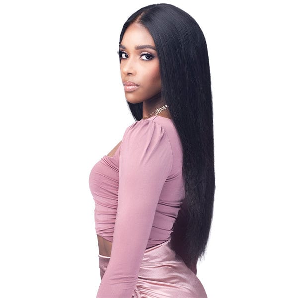Bobbi Boss 100% Human Hair Lace Wigs Bobbi Boss 100% Human Hair 13X4 Lace Front Wig - MHLF554 IMANI 26"