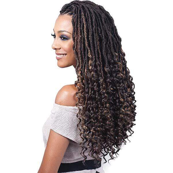 Bobbi Boss African Roots Collection Crochet Braid - NU LOCS CURLY TIPS 20" - EgoWigs.com