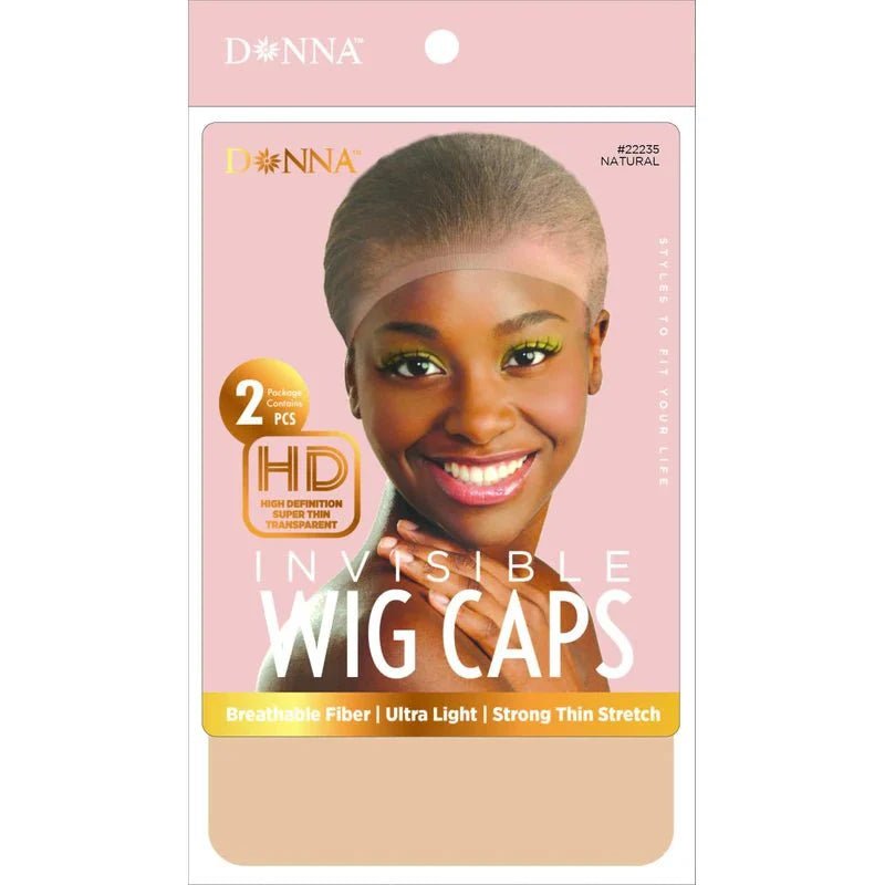 Donna HD Invisible Wig Caps 2pcs - (C) - EgoWigs.com