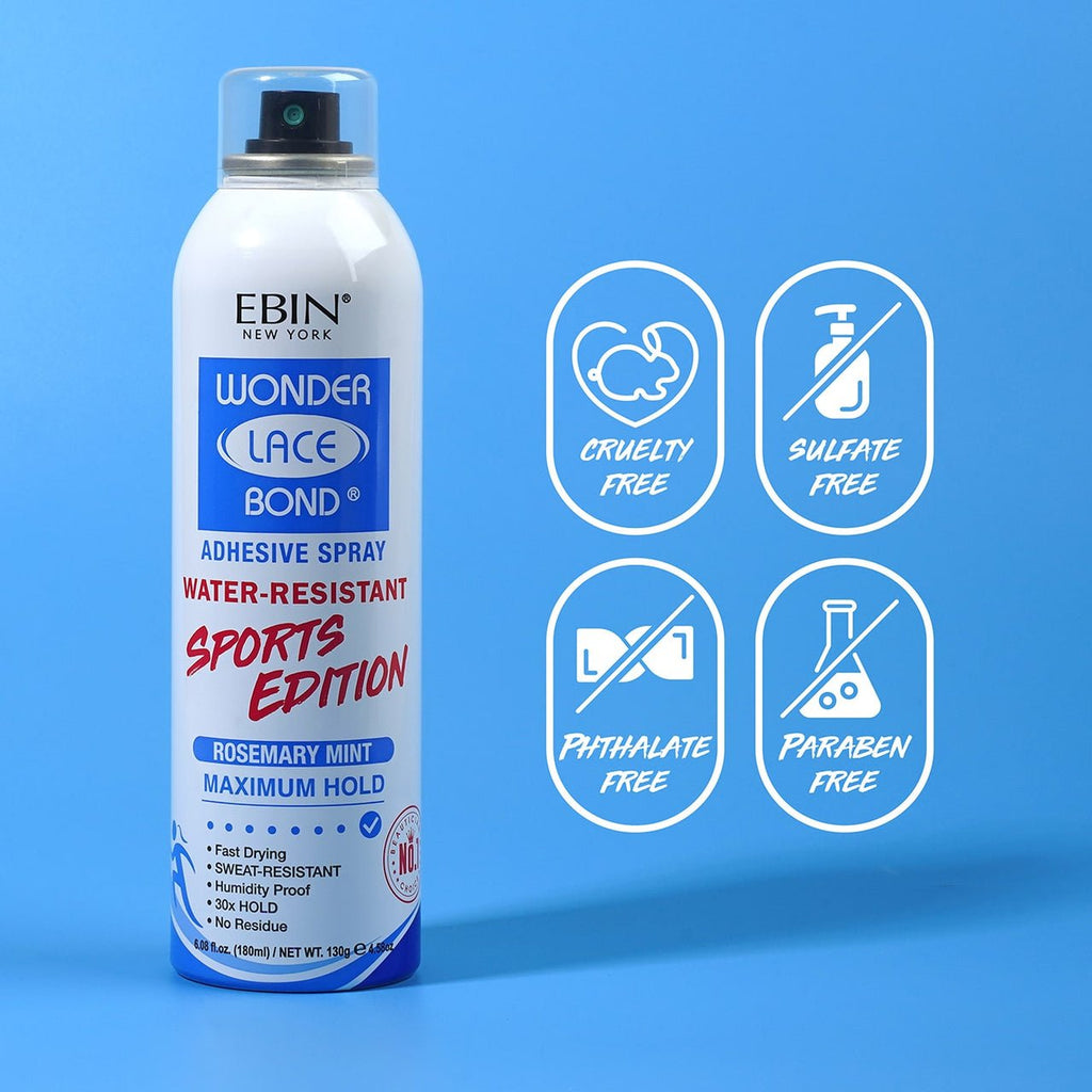 Ebin New York Wonder Lace Bond Sports Edition - Adhesive Spray - (C) - EgoWigs.com