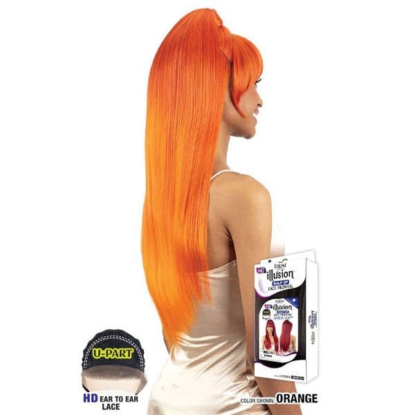 Freetress Equal Illusion Synthetic Half Up Lace Frontal Wig - HDL 11 - EgoWigs.com