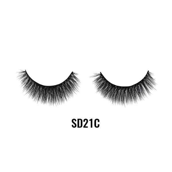 Laflare Eyes Laflare 3D Faux Mink Hair Eyelashes - (C)