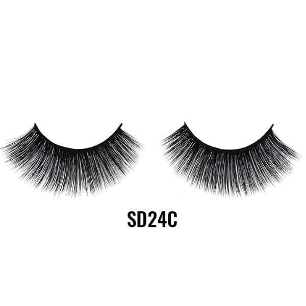 Laflare Eyes Laflare 3D Faux Mink Hair Eyelashes - (C)