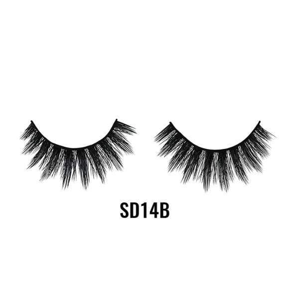 Laflare Eyes SD14B Laflare 3D Faux Mink Hair Eyelashes - (C)