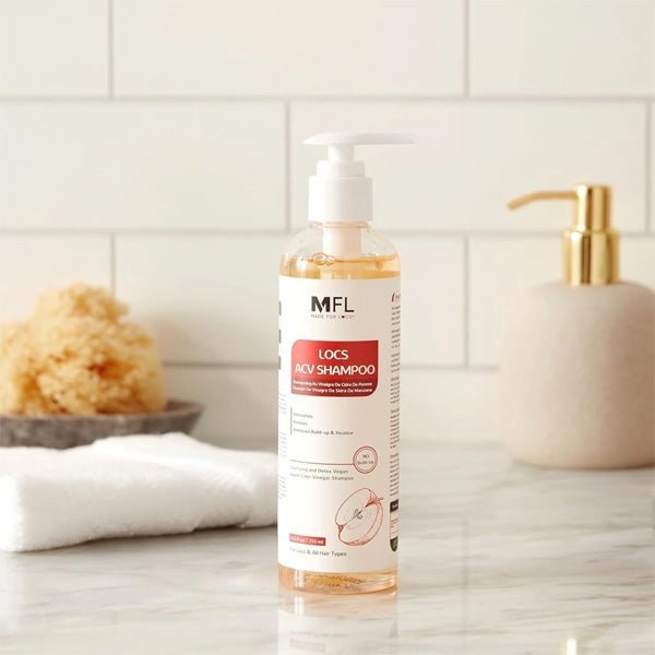 MFL - Locs Vegan Apple Cider Vinegar Shampoo -8oz - (C) - EgoWigs.com