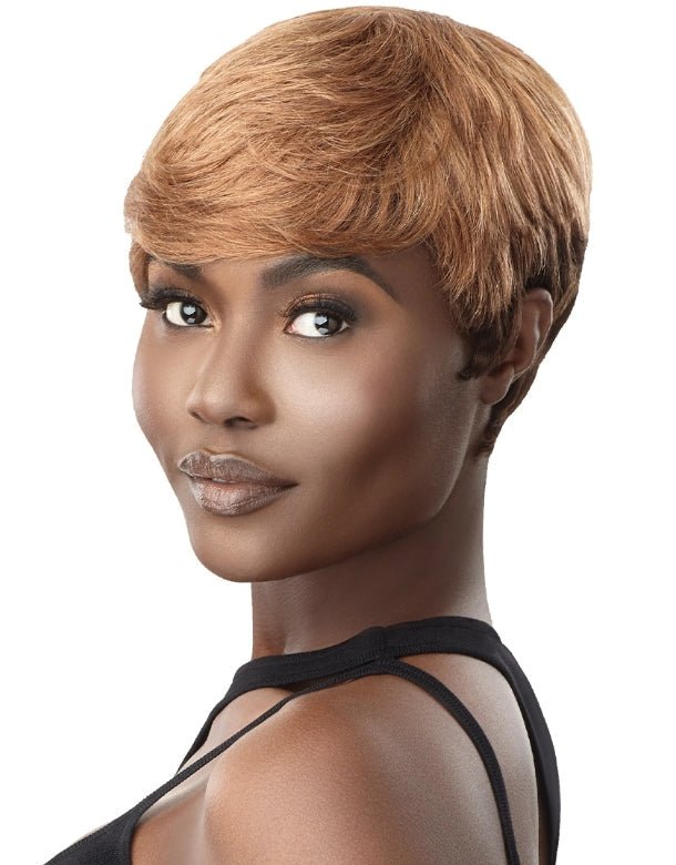 Outre 100% Human Hair Fab & Fly Full Cap Wig Color Queen - ZAYNA - EgoWigs.com