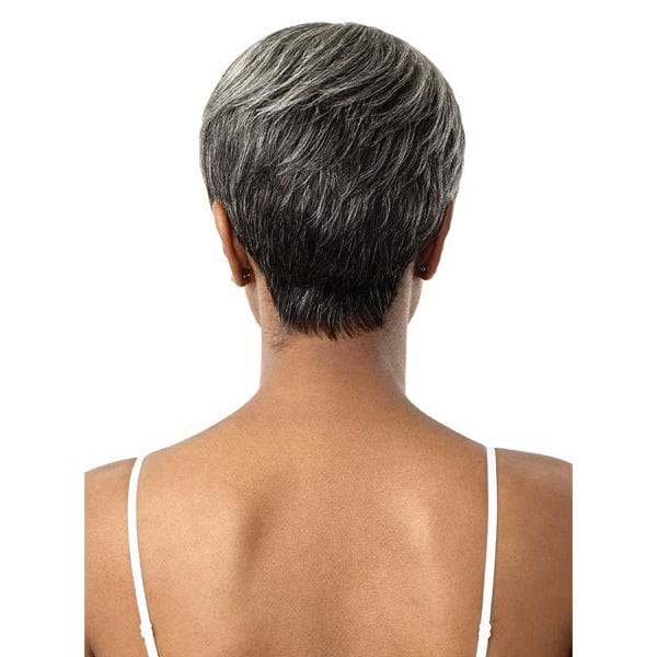Outre 100% Human Hair Fab & Fly Gray Glamour Full Cap Wig - ASHA - EgoWigs.com