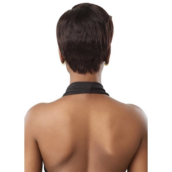 Outre 100% Human Hair Fab & Fly Gray Glamour Full Cap Wig - HH RIRI - EgoWigs.com