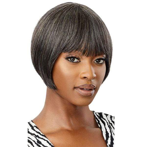 Outre 100% Human Hair Fab & Fly Gray Glamour Wig - HARRIET - EgoWigs.com