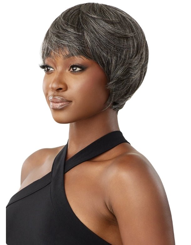 Outre 100% Human Hair Fab & Fly Gray Glamour Wig - Muriel - EgoWigs.com