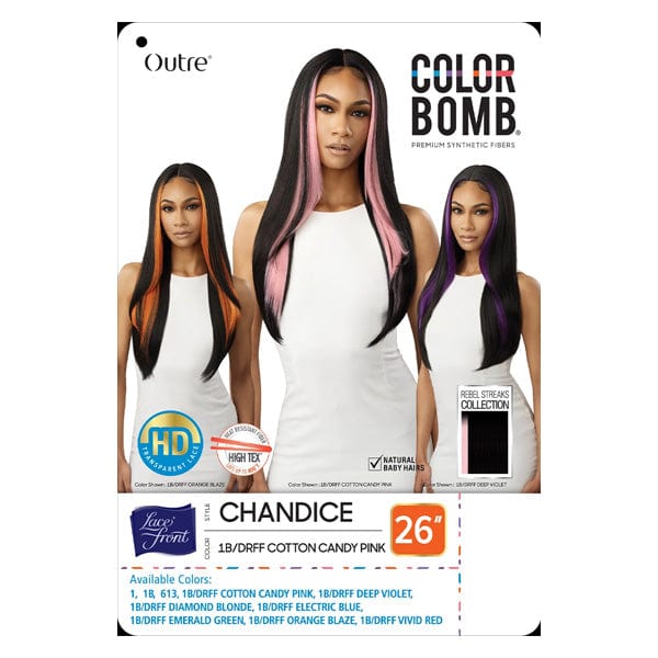 Outre Color Bomb Lace Front Wig - CHANDICE - EgoWigs.com