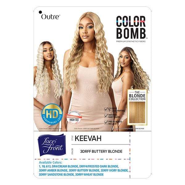 Outre Color Bomb Lace Front Wig - KEEVAH - EgoWigs.com