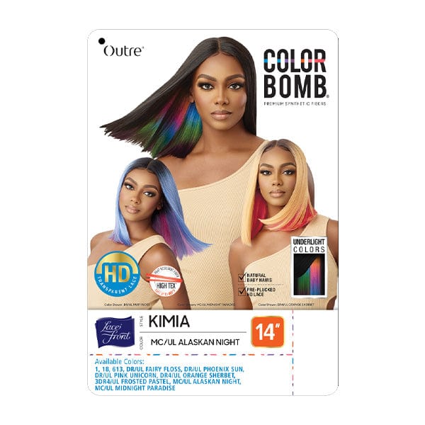 Outre Color Bomb Lace Front Wig - KIMIA - EgoWigs.com