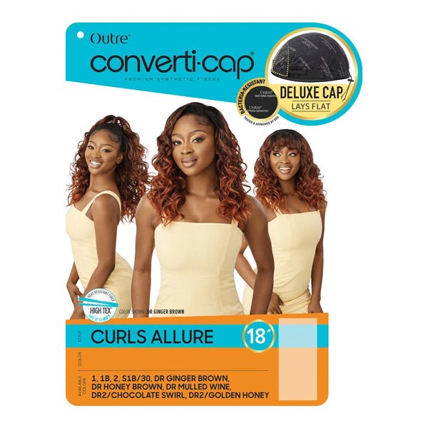 Outre Converti Cap Synthetic Hair Wig - CURLS ALLURE - SoGoodBB.com