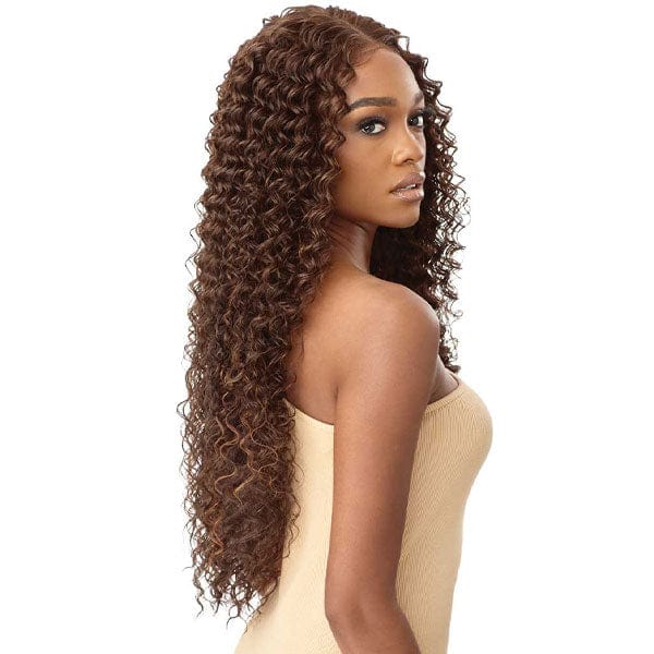 Outre Human Hair Blend 360 Lace Front Wig - KAYREENA - EgoWigs.com