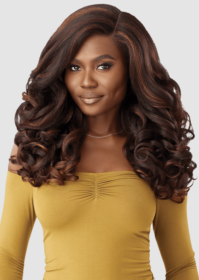 Outre Melted Hairline Kinkysoft Edges Synthetic HD Lace Frontal Wig - KINKYSOFT 6 - EgoWigs.com