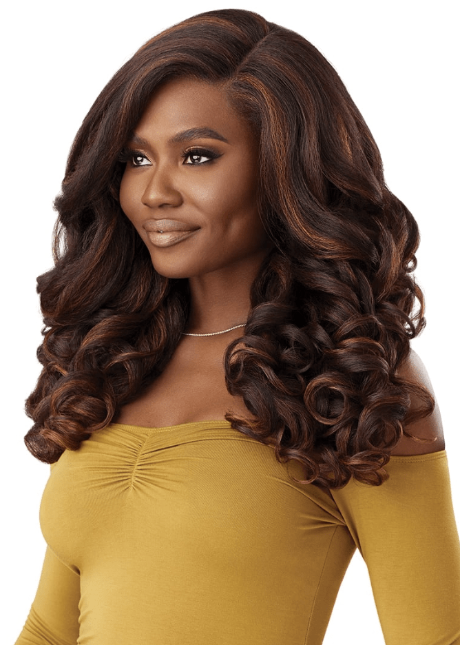 Outre Melted Hairline Kinkysoft Edges Synthetic HD Lace Frontal Wig - KINKYSOFT 6 - EgoWigs.com
