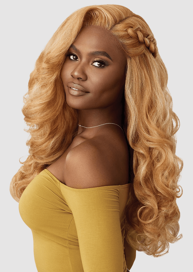 Outre Melted Hairline Kinkysoft Edges Synthetic HD Lace Frontal Wig - KINKYSOFT 6 - EgoWigs.com