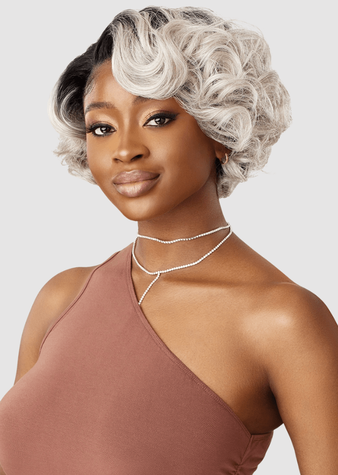 Outre Melted Hairline Synthetic Deluxe Wide HD Lace Front Wig - AYDA - EgoWigs.com