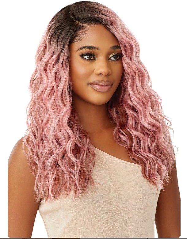 Outre Melted Hairline Synthetic Deluxe Wide HD Lace Front Wig - CARESS - EgoWigs.com