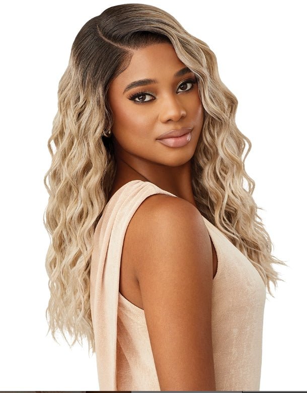 Outre Melted Hairline Synthetic Deluxe Wide HD Lace Front Wig - CARESS - EgoWigs.com