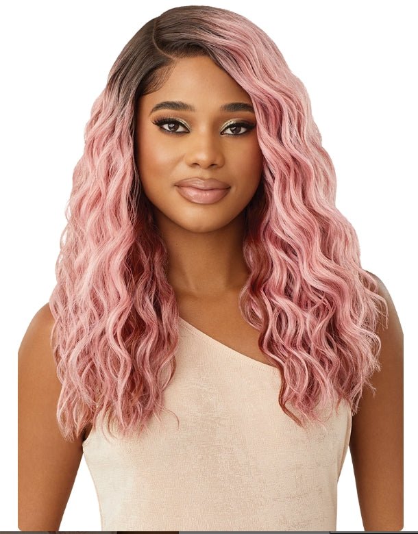 Outre Melted Hairline Synthetic Deluxe Wide HD Lace Front Wig - CARESS - EgoWigs.com