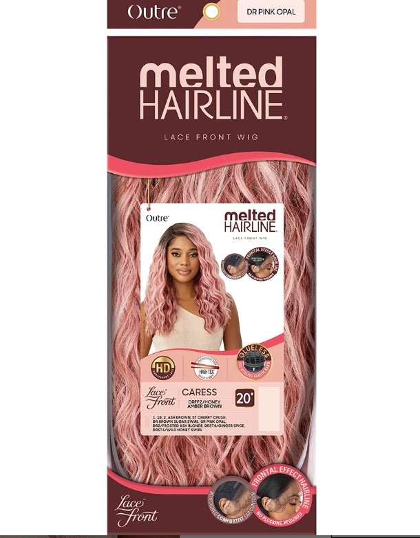 Outre Melted Hairline Synthetic Deluxe Wide HD Lace Front Wig - CARESS - EgoWigs.com