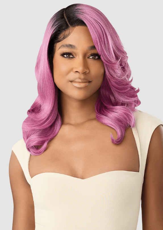 Outre Melted Hairline Synthetic Deluxe Wide HD Lace Front Wig - MH 103 - EgoWigs.com
