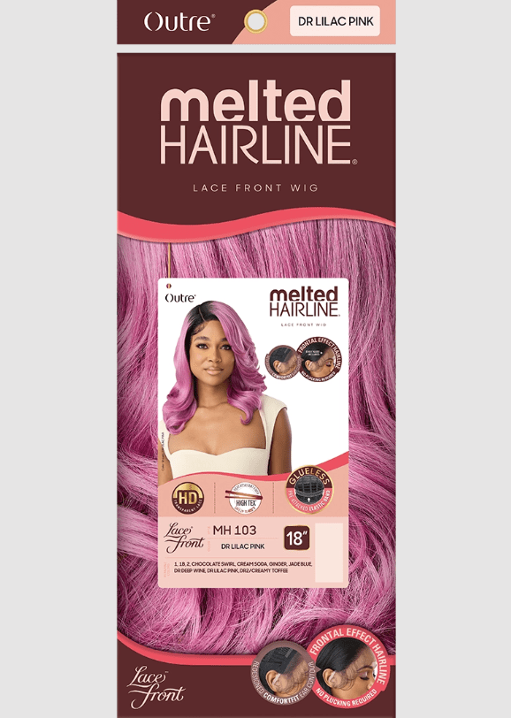 Outre Melted Hairline Synthetic Deluxe Wide HD Lace Front Wig - MH 103 - EgoWigs.com