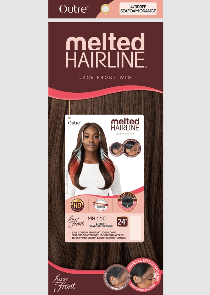 Outre Melted Hairline Synthetic Deluxe Wide HD Lace Front Wig - MH 110 - EgoWigs.com