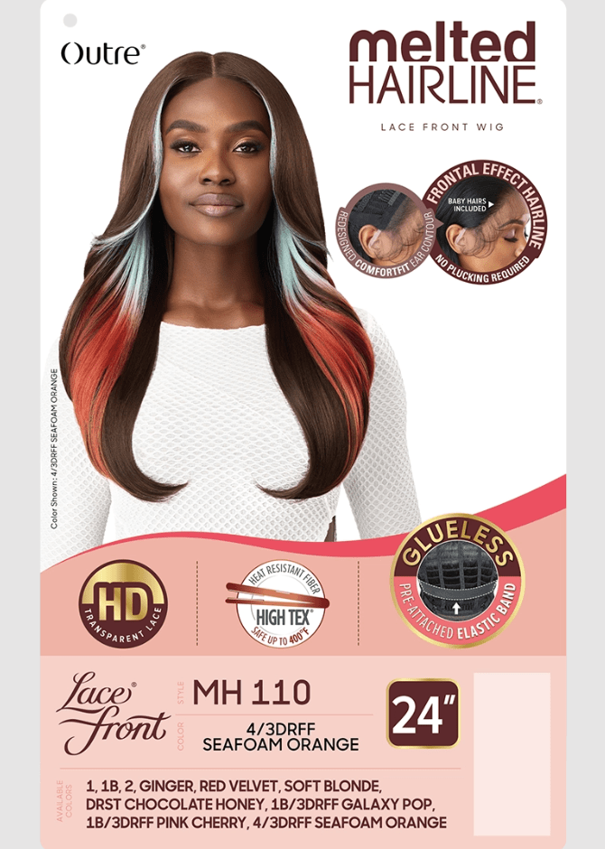 Outre Melted Hairline Synthetic Deluxe Wide HD Lace Front Wig - MH 110 - EgoWigs.com