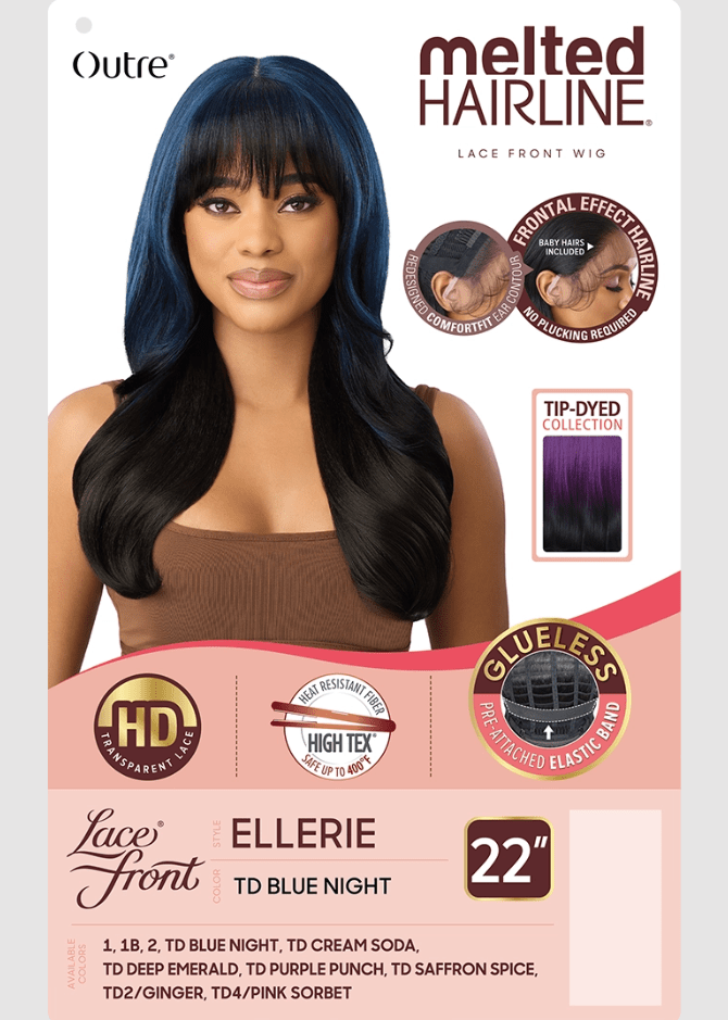 Outre Melted Hairline Synthetic HD Lace Front Wig - ELLERIE - SoGoodBB.com