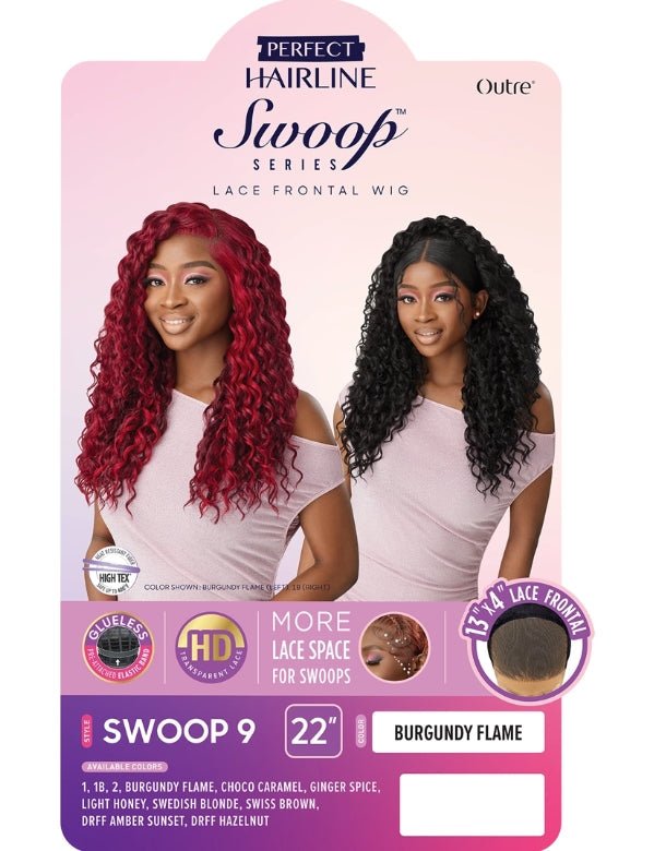 Outre Perfect Hairline Swoop Series Synthetic Lace Frontal Wig - SWOOP9 - EgoWigs.com