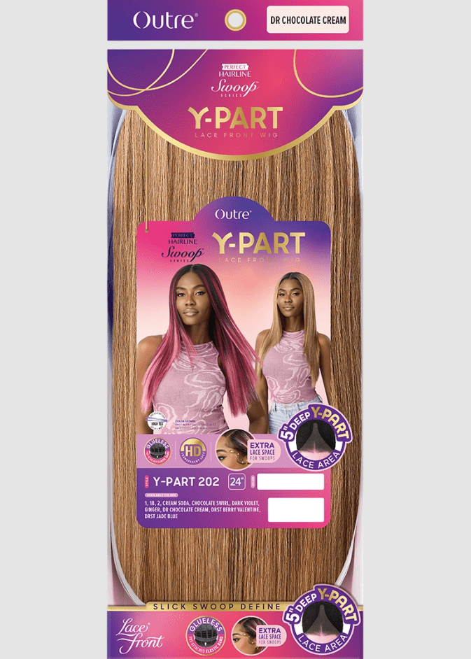 Outre Perfect Hairline Swoop Series Synthetic Lace Part Wig - Y - PART 202 - SoGoodBB.com