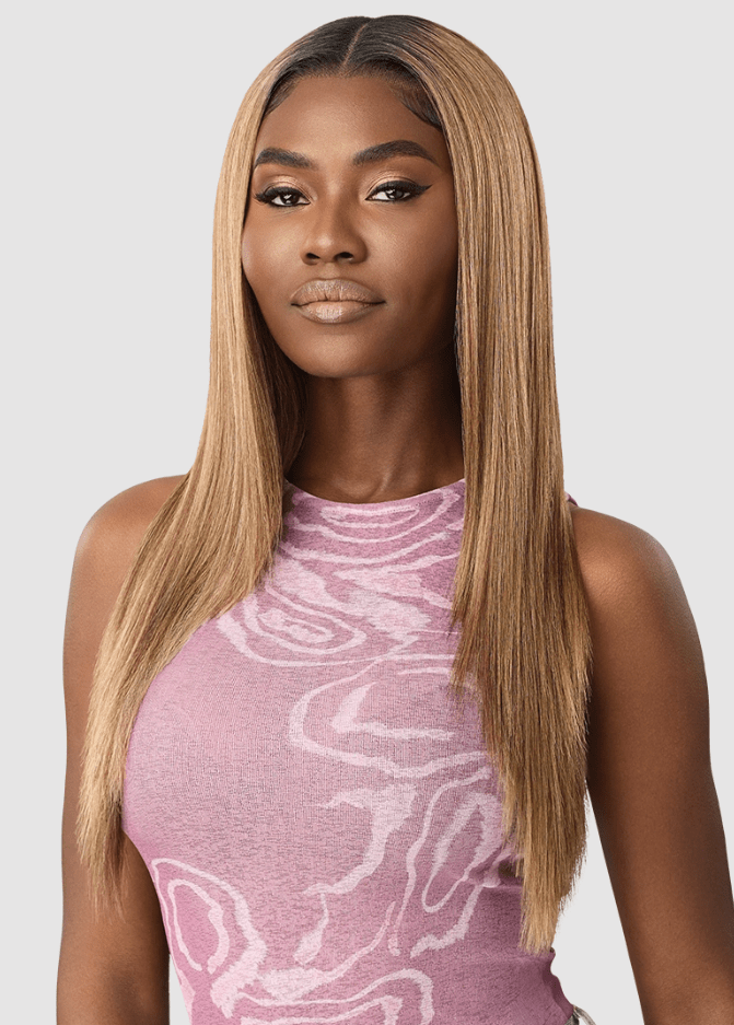 Outre Perfect Hairline Swoop Series Synthetic Lace Part Wig - Y - PART 202 - SoGoodBB.com