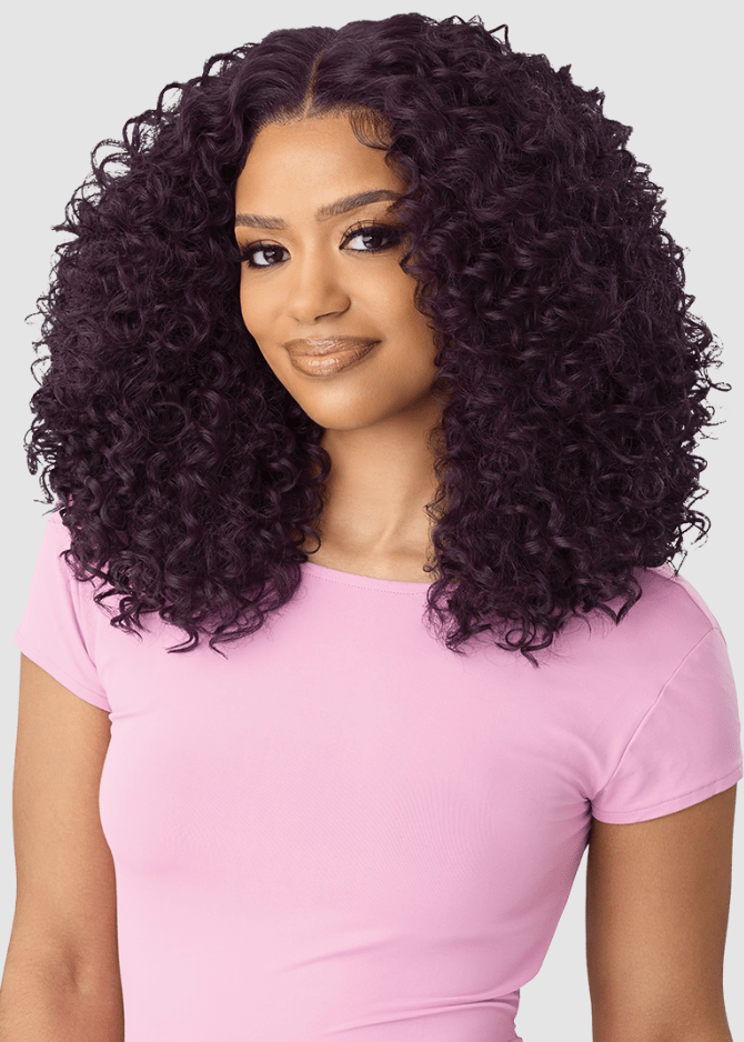 Outre Perfect Hairline Swoop Series Synthetic Lace Part Wig - Y - PART 205 - EgoWigs.com