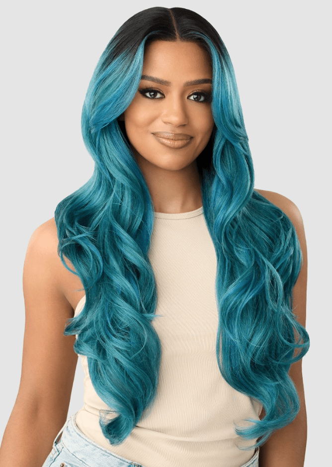 Outre Perfect Hairline Swoop Series Synthetic Lace Part Wig - Y - PART 206 - EgoWigs.com