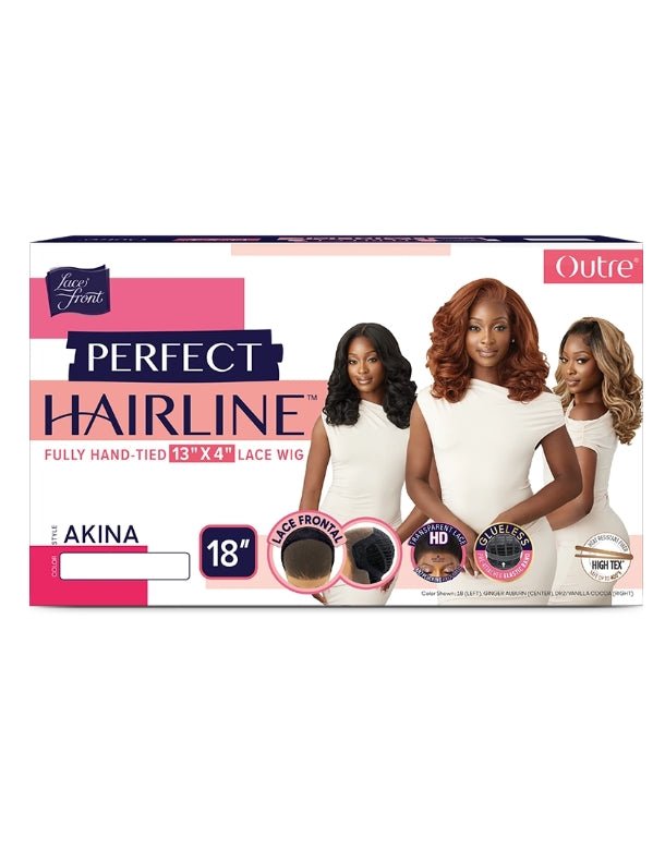 Outre Perfect Hairline Synthetic 13x4 Lace Frontal Wig - AKINA - EgoWigs.com