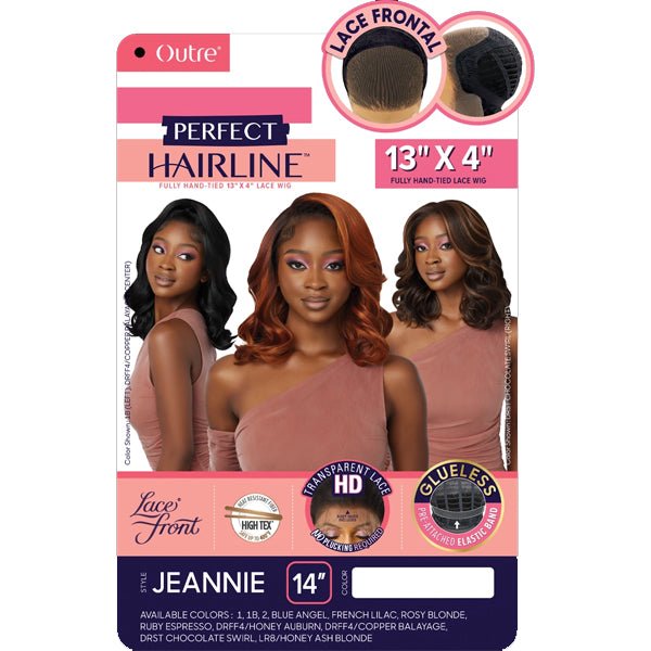 Outre Perfect Hairline Synthetic 13x4 Lace Frontal Wig - JEANNIE - SoGoodBB.com