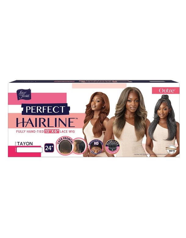 Outre Perfect Hairline Synthetic 13x4 Lace Frontal Wig - TAYON - EgoWigs.com