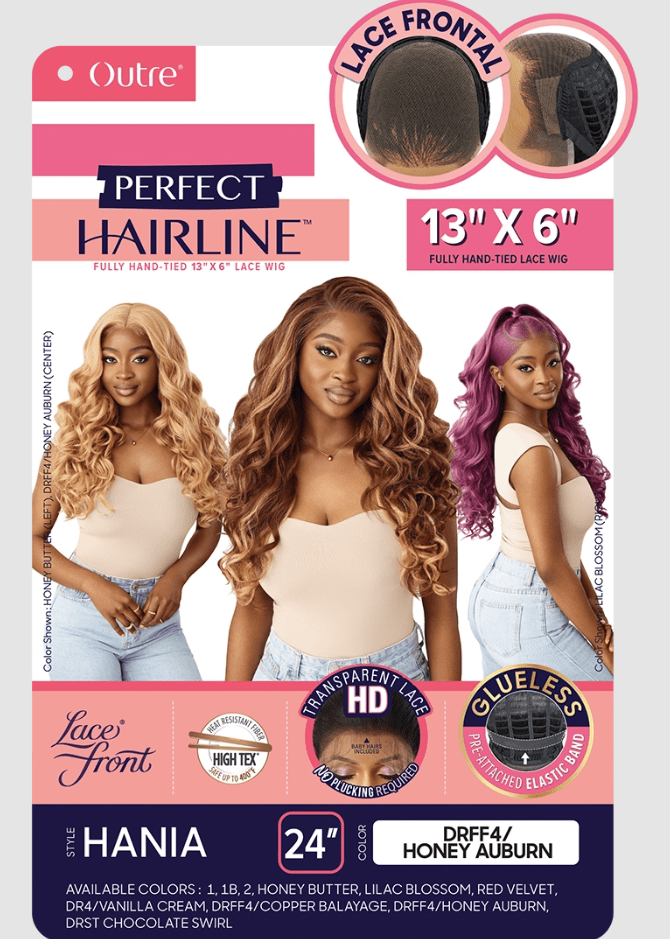 Outre Perfect Hairline Synthetic 13x6 Lace Front Wig - HANIA - SoGoodBB.com