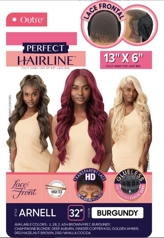 Outre Perfect Hairline Synthetic 13x6 Lace Frontal Wig - ARNELL - SoGoodBB.com