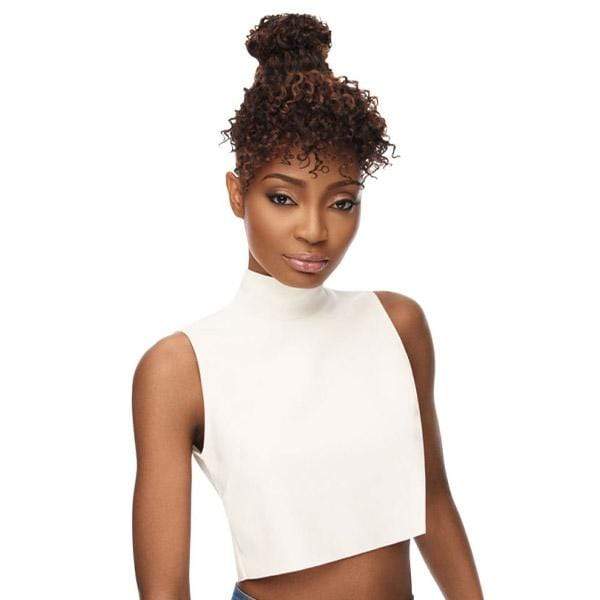 Outre Quick Synthetic Pony Bang X Bun - TAMARA - Clearance - EgoWigs.com