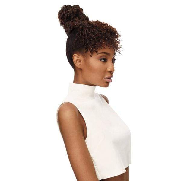Outre Quick Synthetic Pony Bang X Bun - TAMARA - Clearance - EgoWigs.com