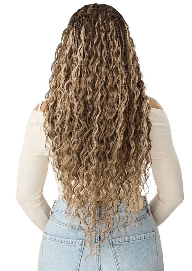 Outre Synthetic 100% Fully Hand - tied Whole Lace Wig - BOHO MERMAID BOX BRAID 32" - EgoWigs.com