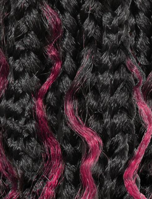 Outre Synthetic 100% Fully Hand - tied Whole Lace Wig - BOHO MERMAID BOX BRAID 32" - EgoWigs.com