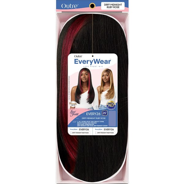 Outre Synthetic EveryWear HD Lace Front Wig - EVERY 26 - EgoWigs.com