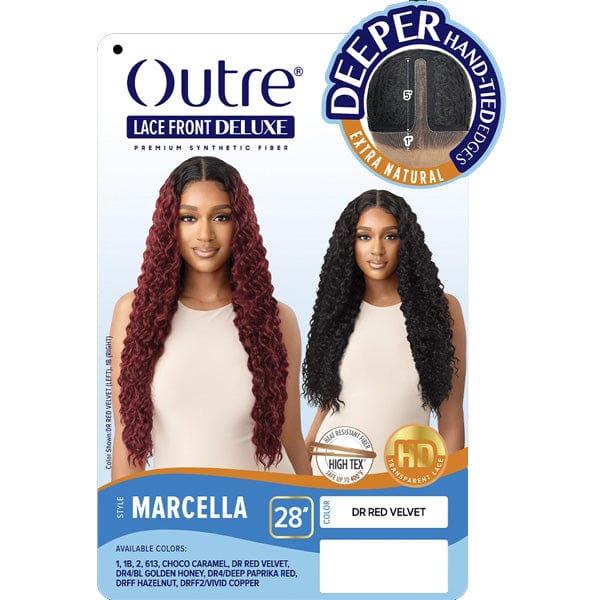 Outre Synthetic Hair HD Lace Front Deluxe Wig - MARCELLA - EgoWigs.com