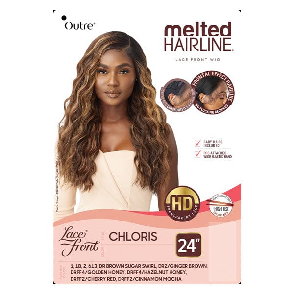 Outre Synthetic Melted Hairline HD Lace Front Wig - CHLORIS - SoGoodBB.com
