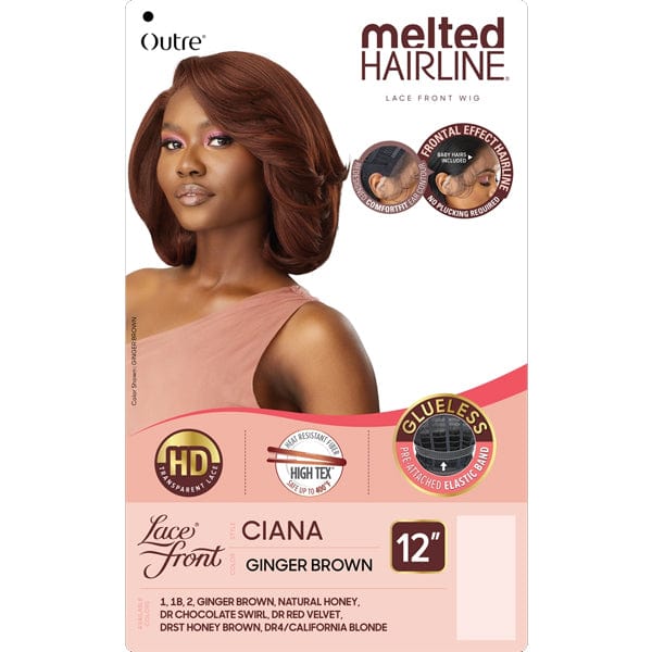 Outre Synthetic Melted Hairline HD Lace Front Wig - CIANA - EgoWigs.com